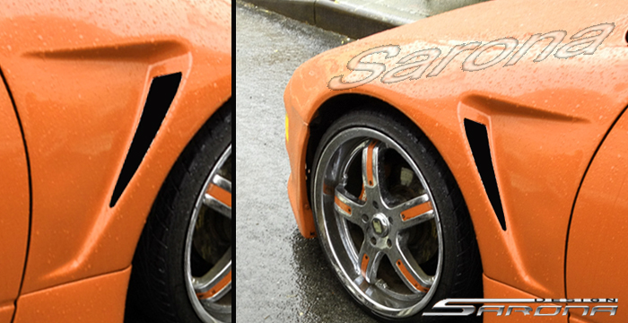 Custom Nissan 300ZX  Coupe & Convertible Fenders (1990 - 1996) - $690.00 (Part #NS-015-FD)